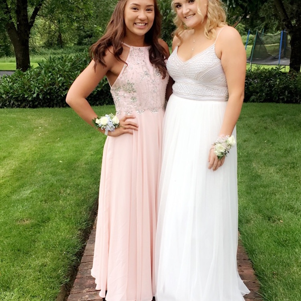 PINK PROM DRESS